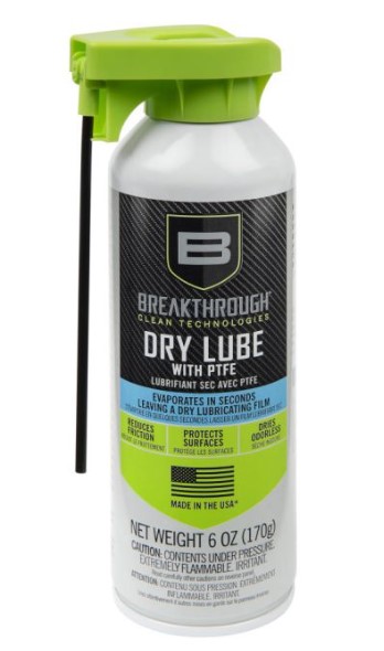 BREAKTHROUGH AEROSOL DRY LUBE, 6 OZ BTA-DL-6OZ - Win Repeating Arms Promotion